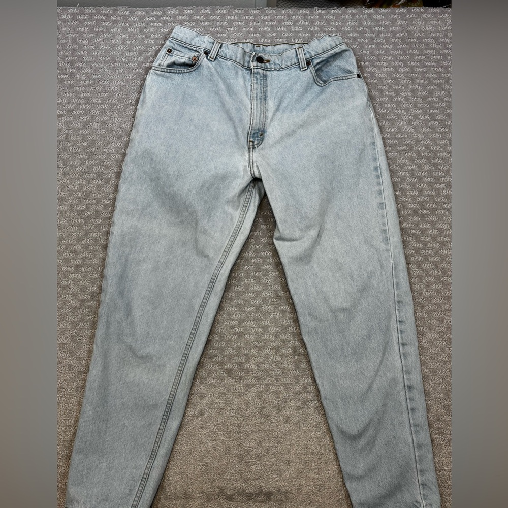 VTG LEVI'S 551 Relaxed Fit Tapered Leg  Women's M 100% Cotton‎ Denim 32X30 90's